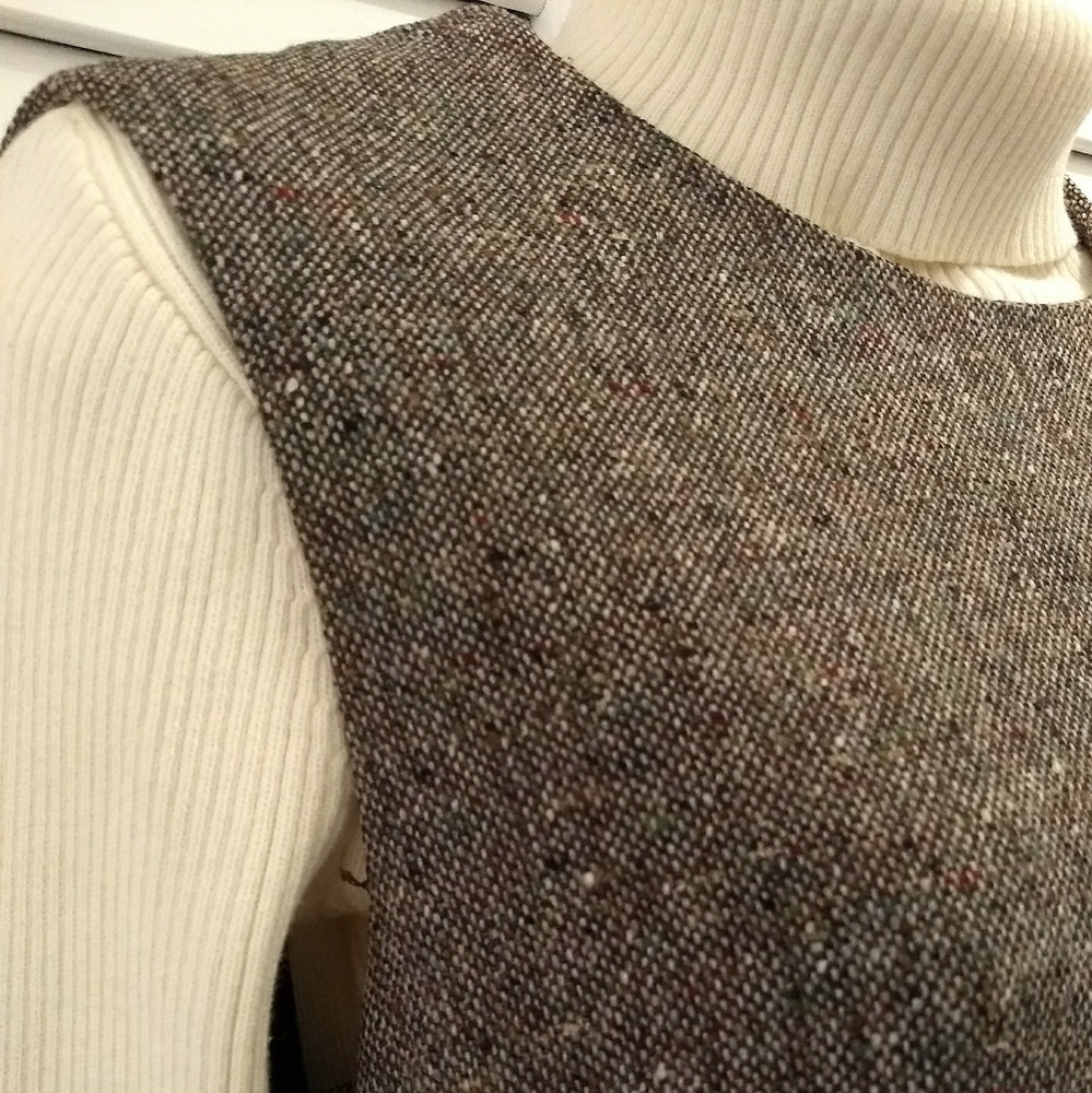 Vintage Barry Bricken Sport Tweed Sheath dress